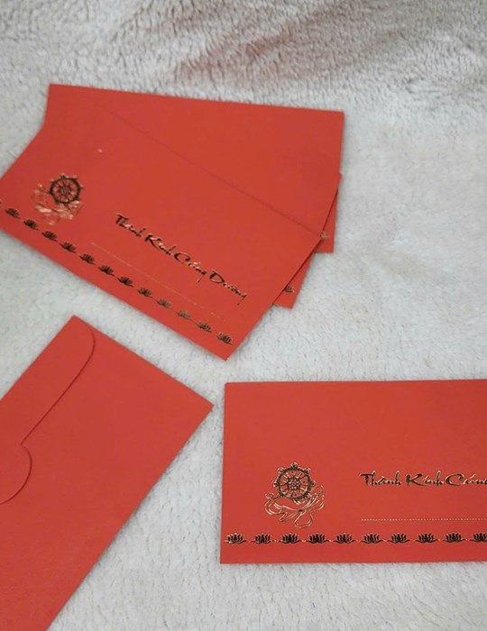 Bao thơ cúng dường loại 1